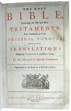 BIBLE IN ENGLISH.  The Holy Bible, Containing the Old and New Testaments.  1753-54